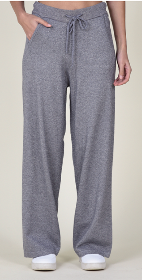 Kendall Shimmer Charcoal Pant