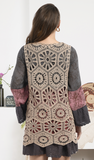Mocha Lover Crochet Vest (One Size)