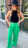 Working Girl Green Trousers