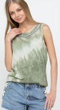 Be Jeweled Tie Dye Tank (new colors)
