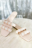 Simply Irresistible Pearl Sandals