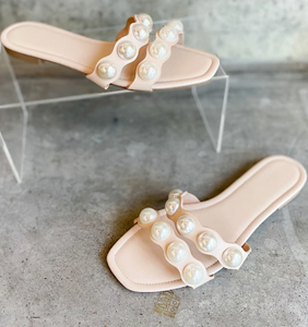 Simply Irresistible Pearl Sandals