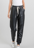 Luxurious Leather Jogger